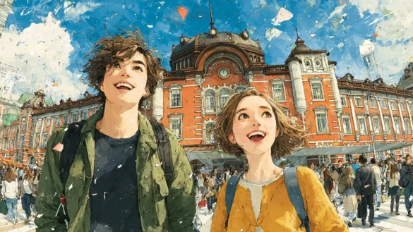 去東京車站逛街