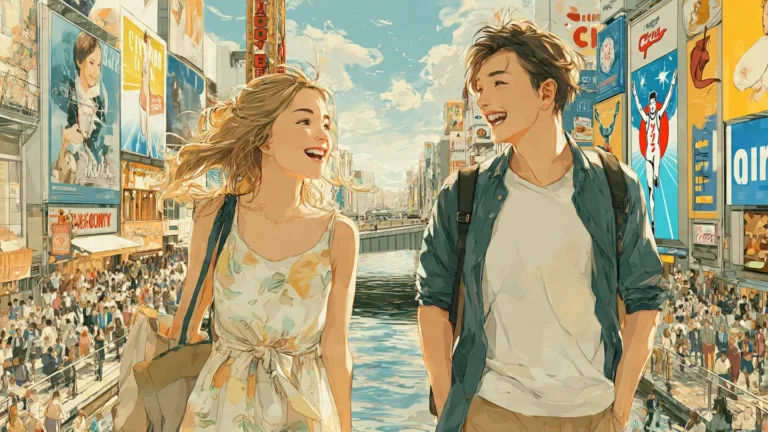 在道頓堀散步
