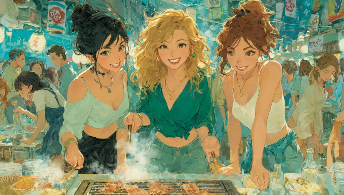 沖繩燒肉店吃燒肉