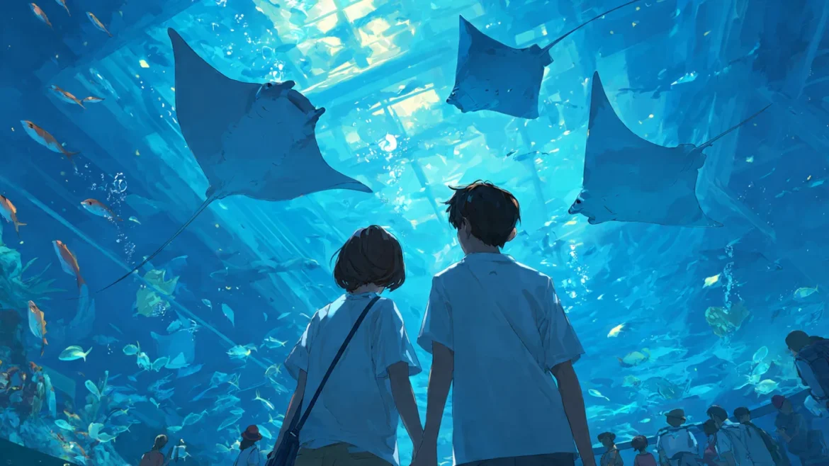 沖繩美麗海水族館約會